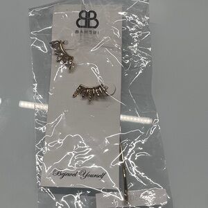 Bansri Gold-Tone Earrings for Women